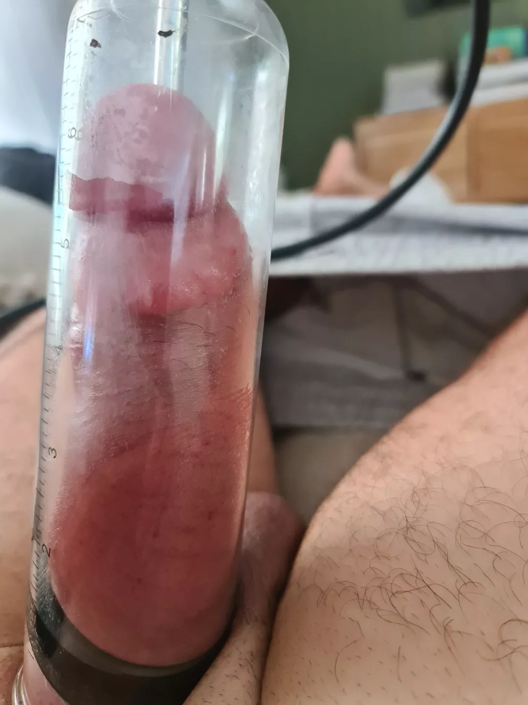 Ever pump with a sounding rod?