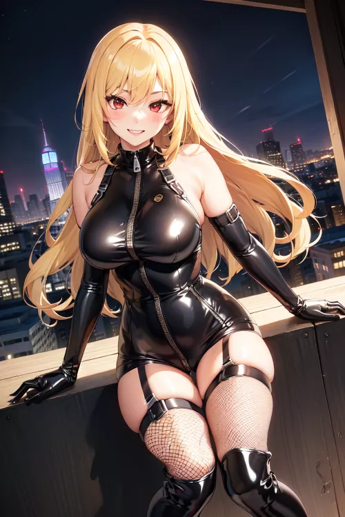 Fish Nets, Thigh Boots, & Garter Straps