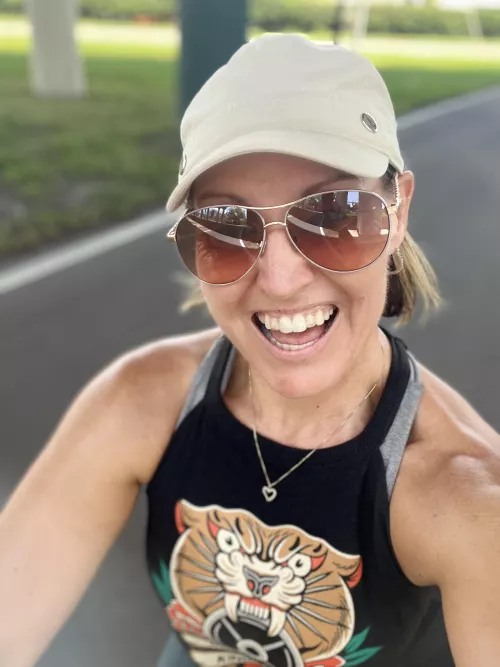 From the bike trail!