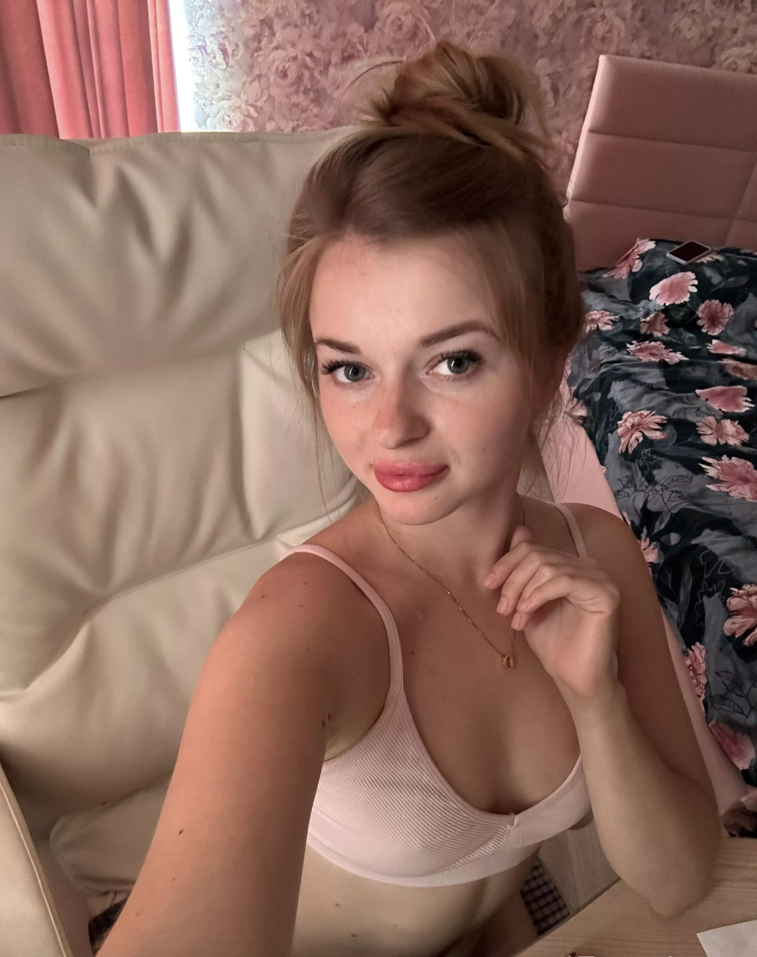 I feel free with my cleavage