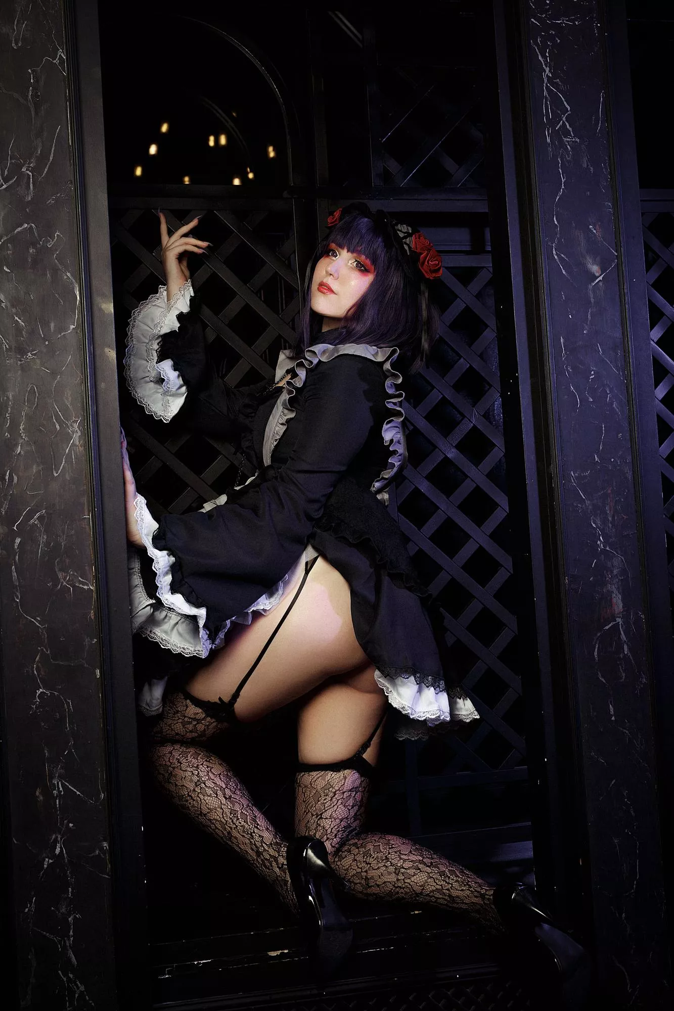 I just love this Version of Marin 🖤️️️️️️ Shizuku-tan Cosplay by (Hatarubi)