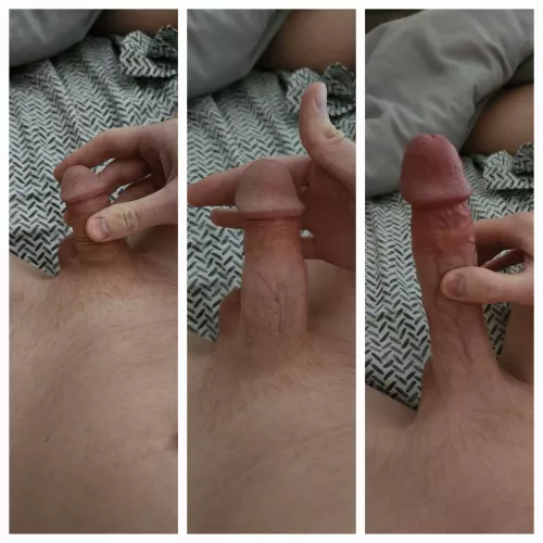 I'd say I'm a grower lol