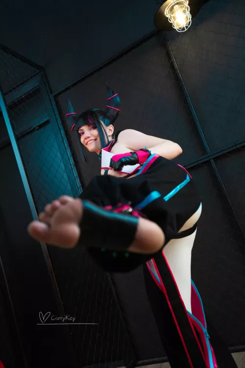 Juri Han from Street Fighter by CarryKey
