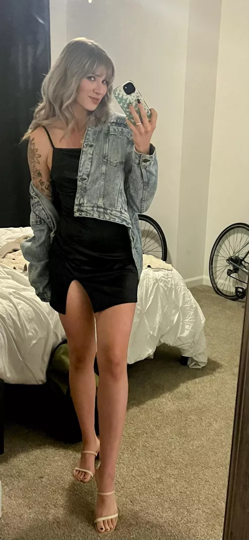 Little black dresses are my favorite (f)