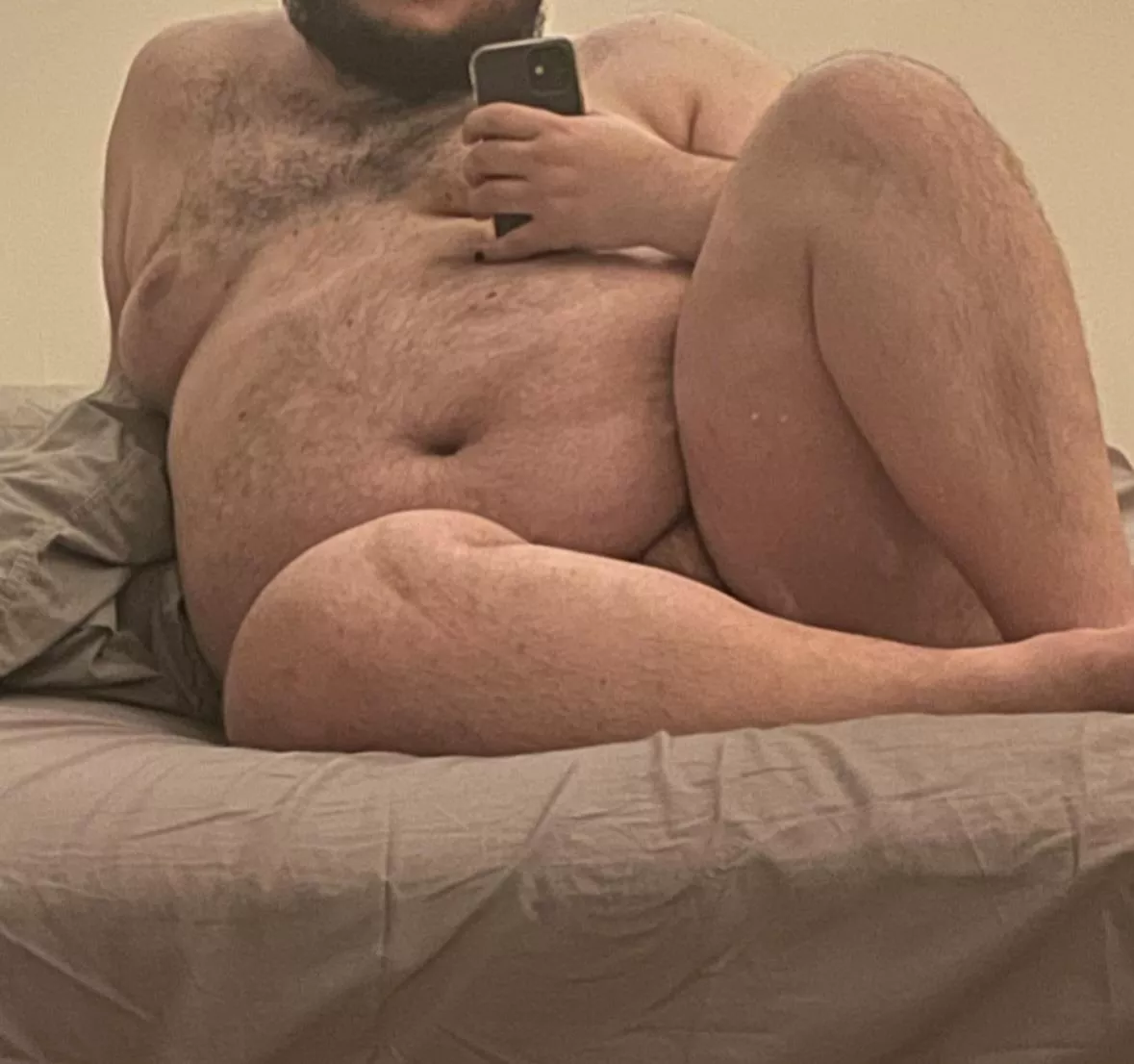 Loving the mirror in front of my bed