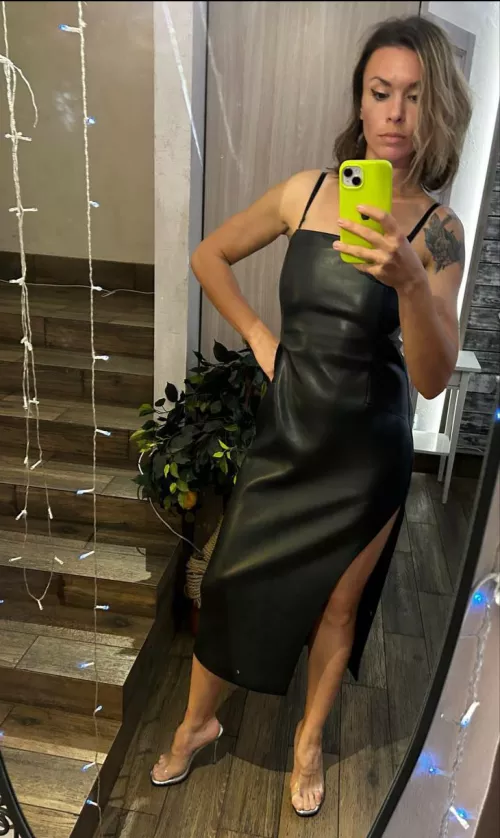 My leather dress