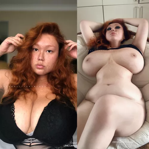 [OC] my face vs my body! what do you think?