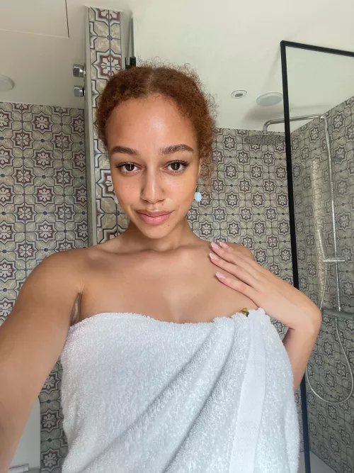 Should I let the towel fall