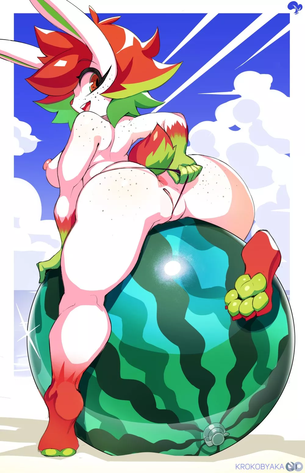 Watermelon Bunny [F] (Krokobyaka)