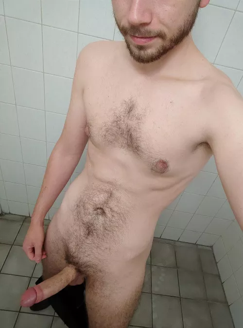 Would you help a co-worker in the bathroom?