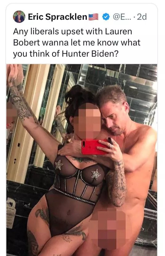 Wow, Hunter Biden is into CFNM