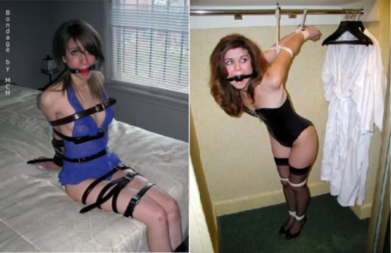 As you open the closet in the hotel room, the other girl realizes she made a mistake. What do you do?