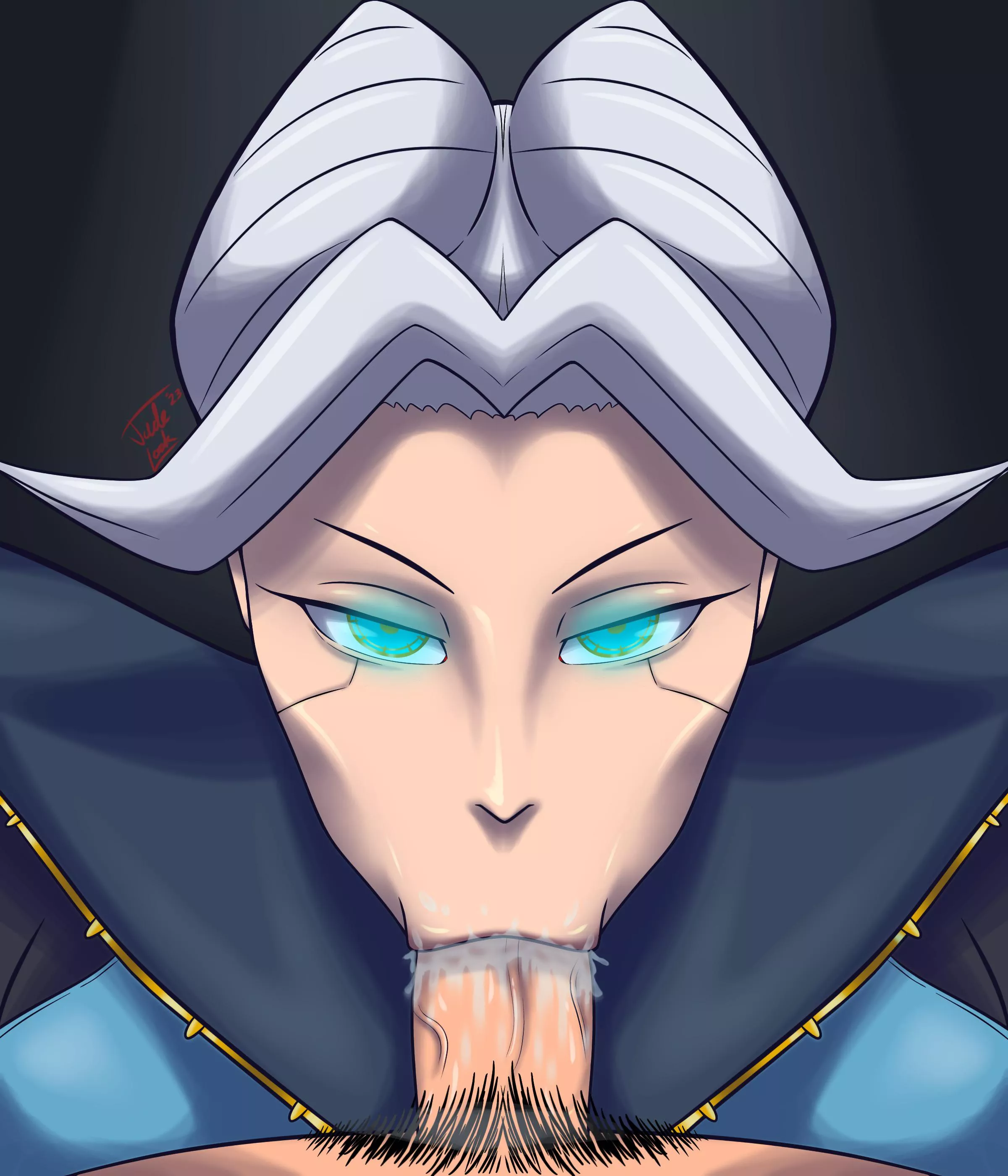 Camille sucking dick (Jade_Lock)