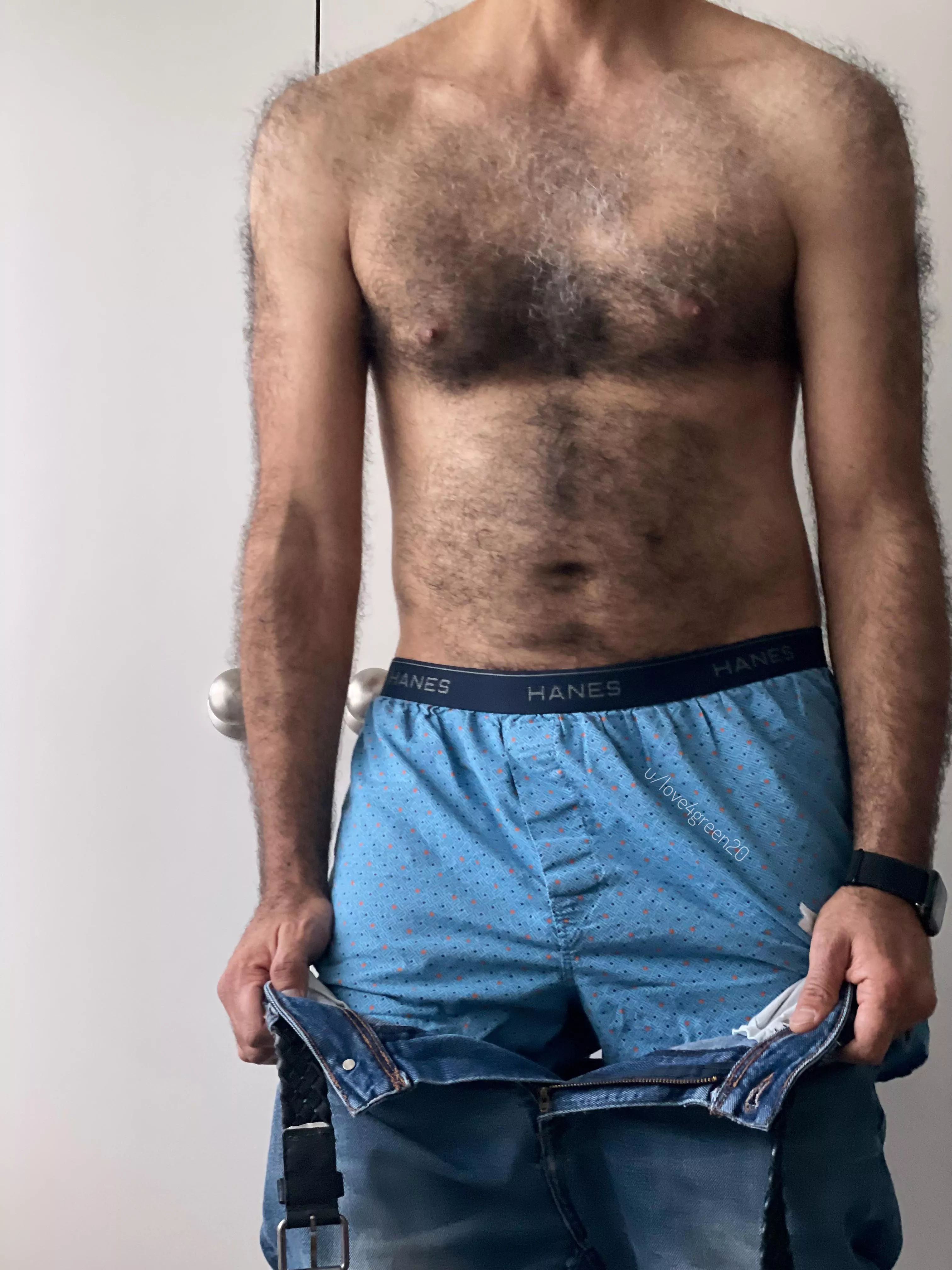 Denim and boxer shorts are not a good combo but i’m up for the challenge.