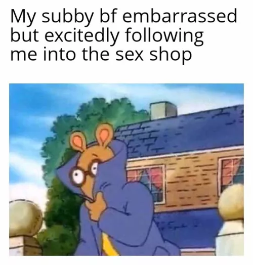 He's always silent and too embarrased to talk while inside the shop but not when we get to use what I bought.