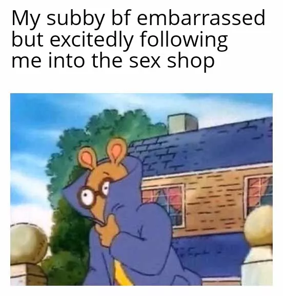 He's always silent and too embarrased to talk while inside the shop but not when we get to use what I bought.