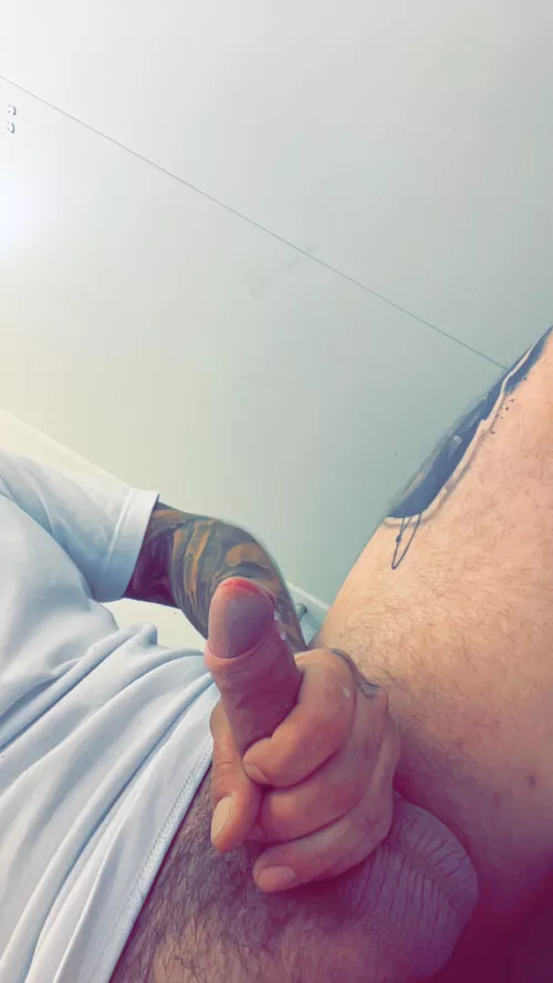 Just a little pre cum
