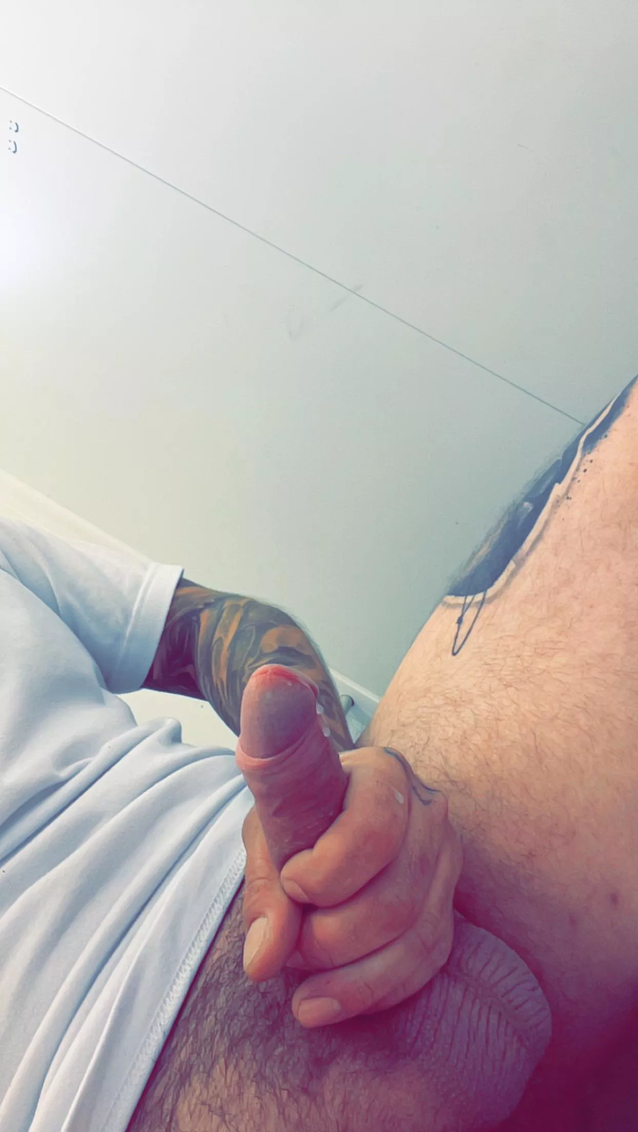 Just a little pre cum