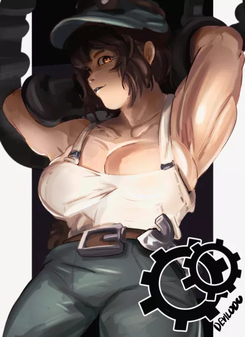 Leagues of votann girl (@devilodo) [Warhammer 40,000]