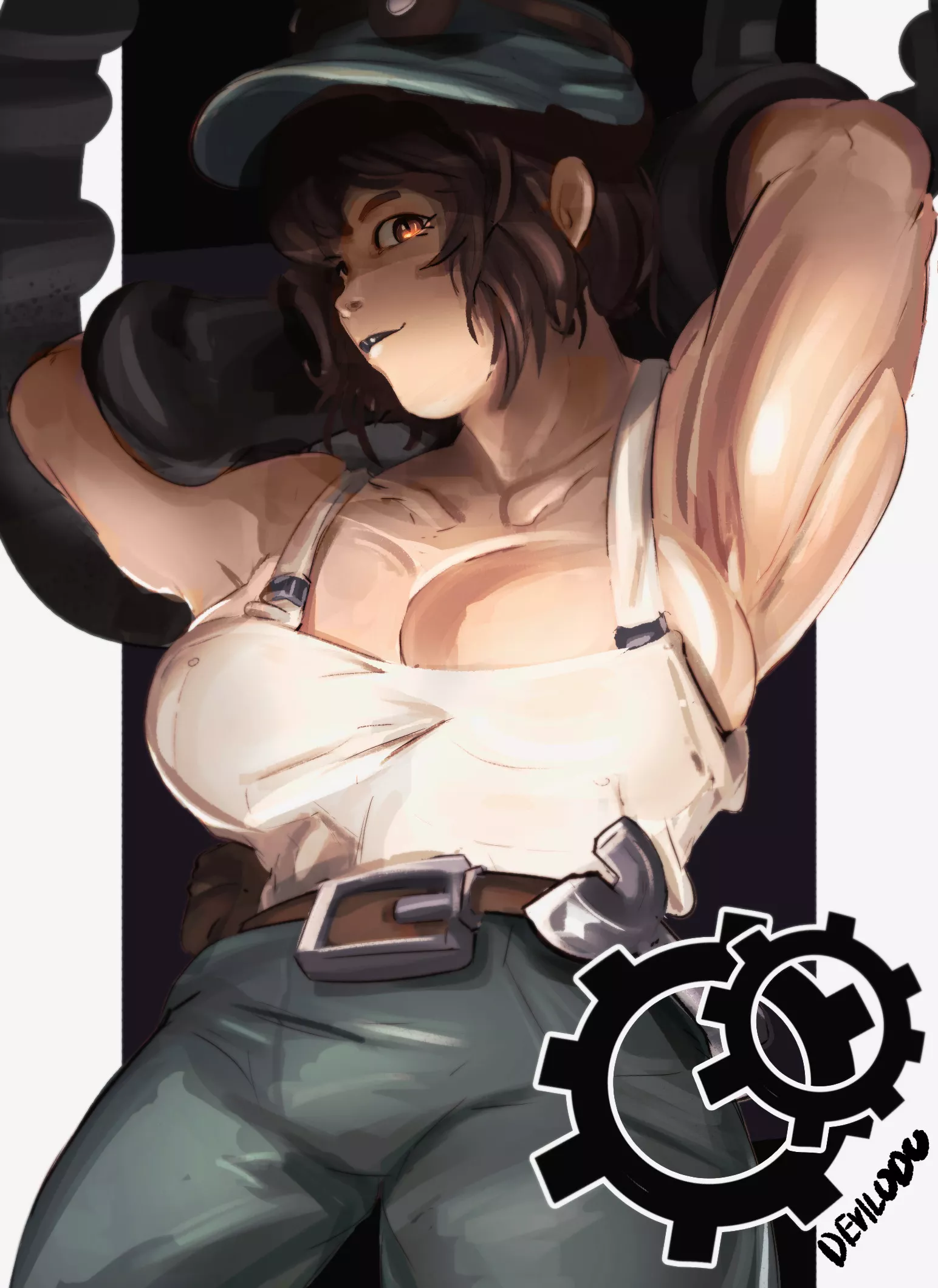 Leagues of votann girl (@devilodo) [Warhammer 40,000]