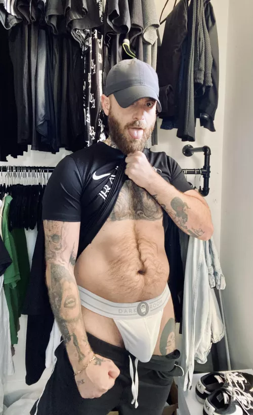 Look like angry bear but swear I’m teddy bear.