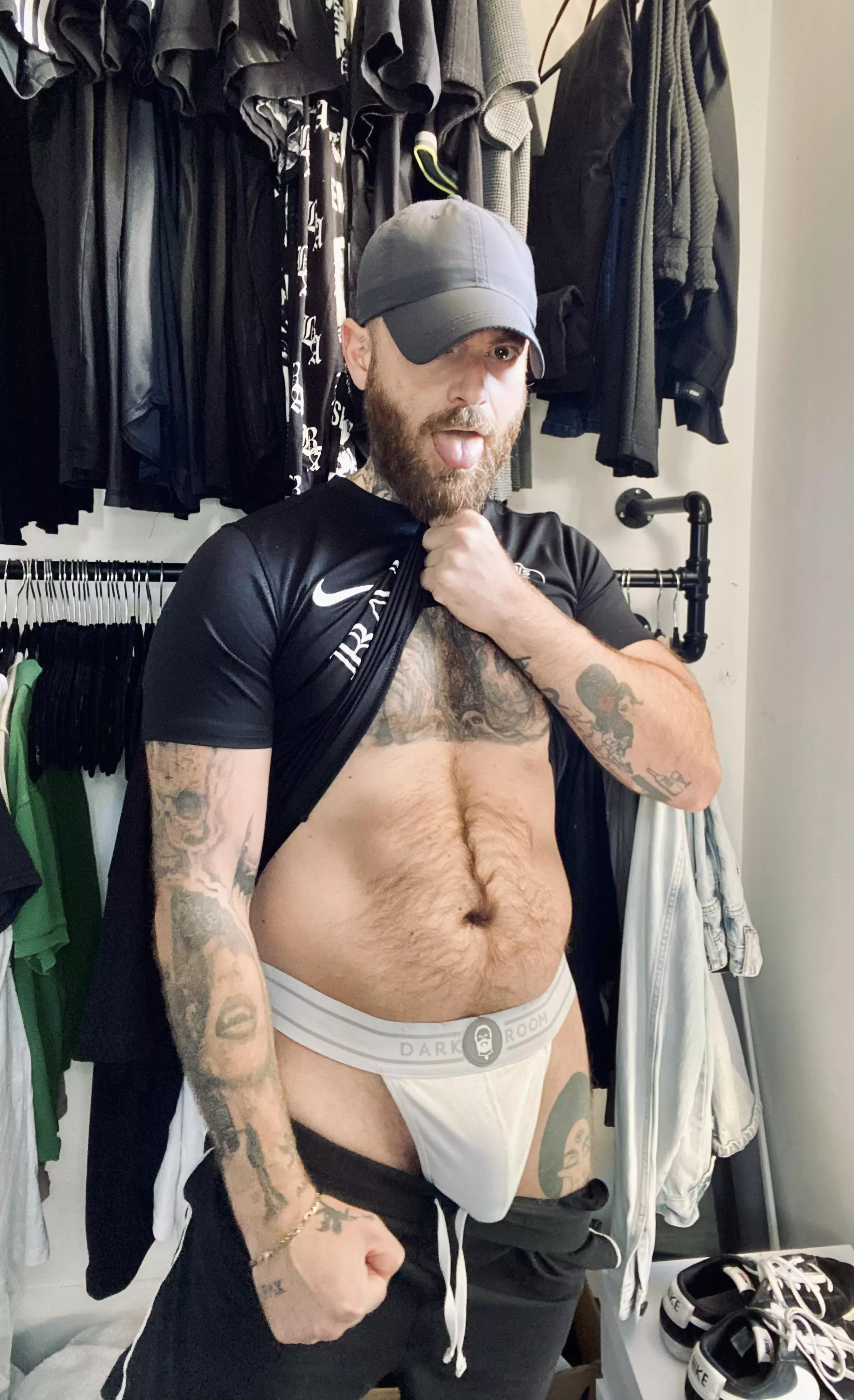 Look like angry bear but swear I’m teddy bear.