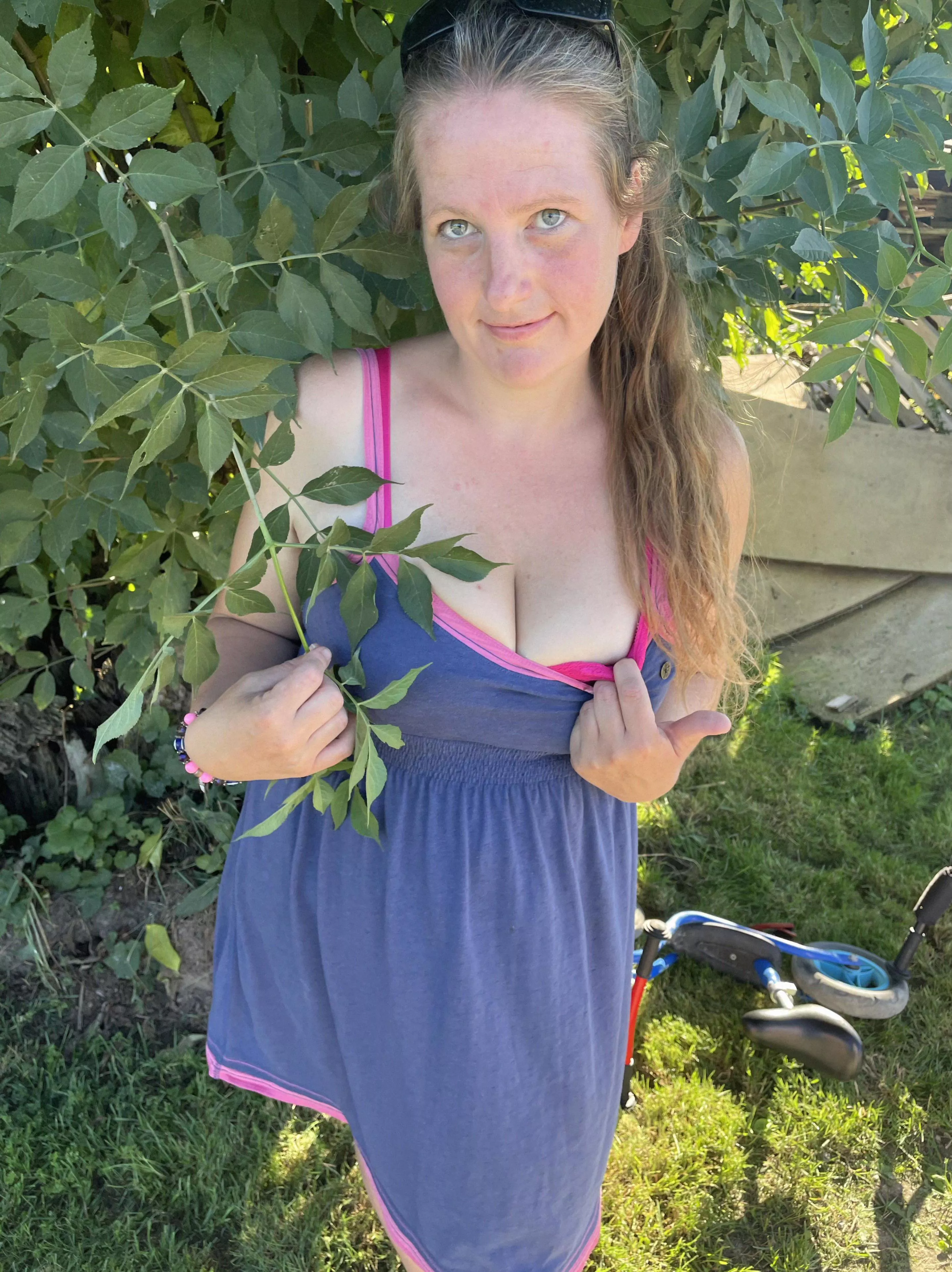 Mom's waiting for you at the playground...