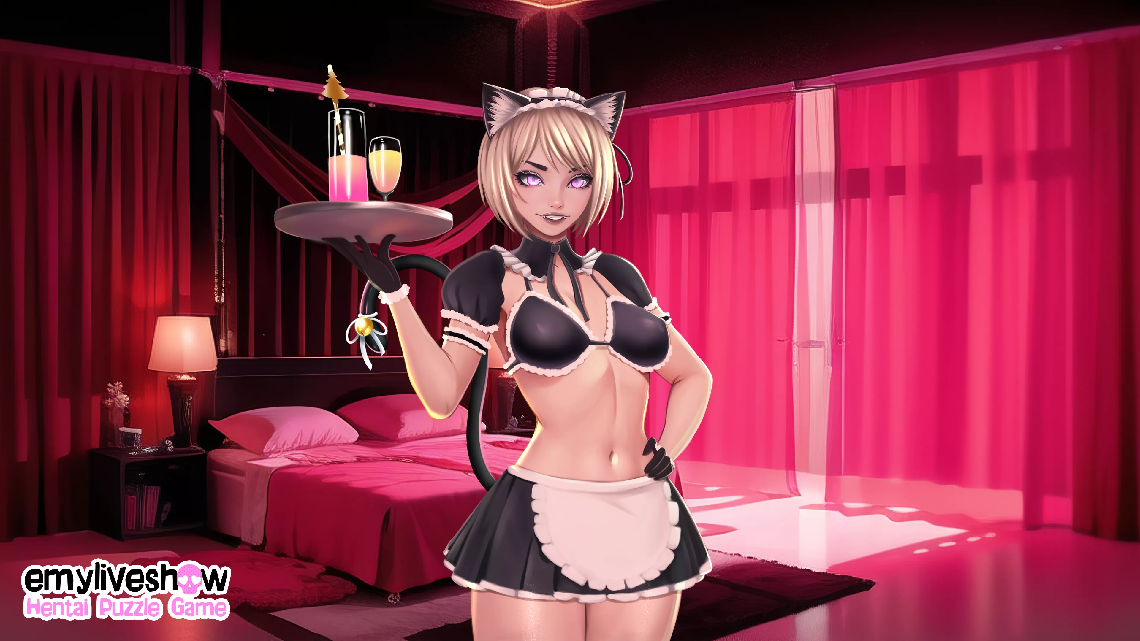 Neko maid on duty (EmyLiveShow) [Original]