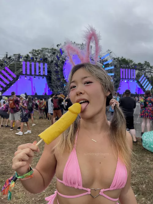 Slutty little rave bunny