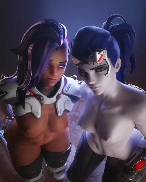 Sombra & Widowmaker wants intel out of you (VirtualXtacy)