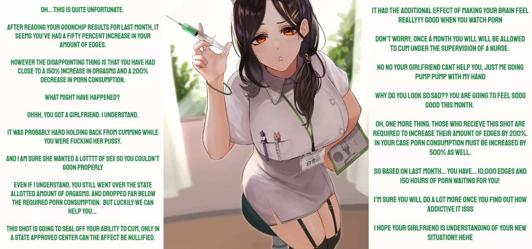 State Mandated Goon Time Part 1 [Edging] [Denial] [Goon] [Gooning] [Porn Addiction] [Nurse] [Multi-Part] [Source: nijisanji]