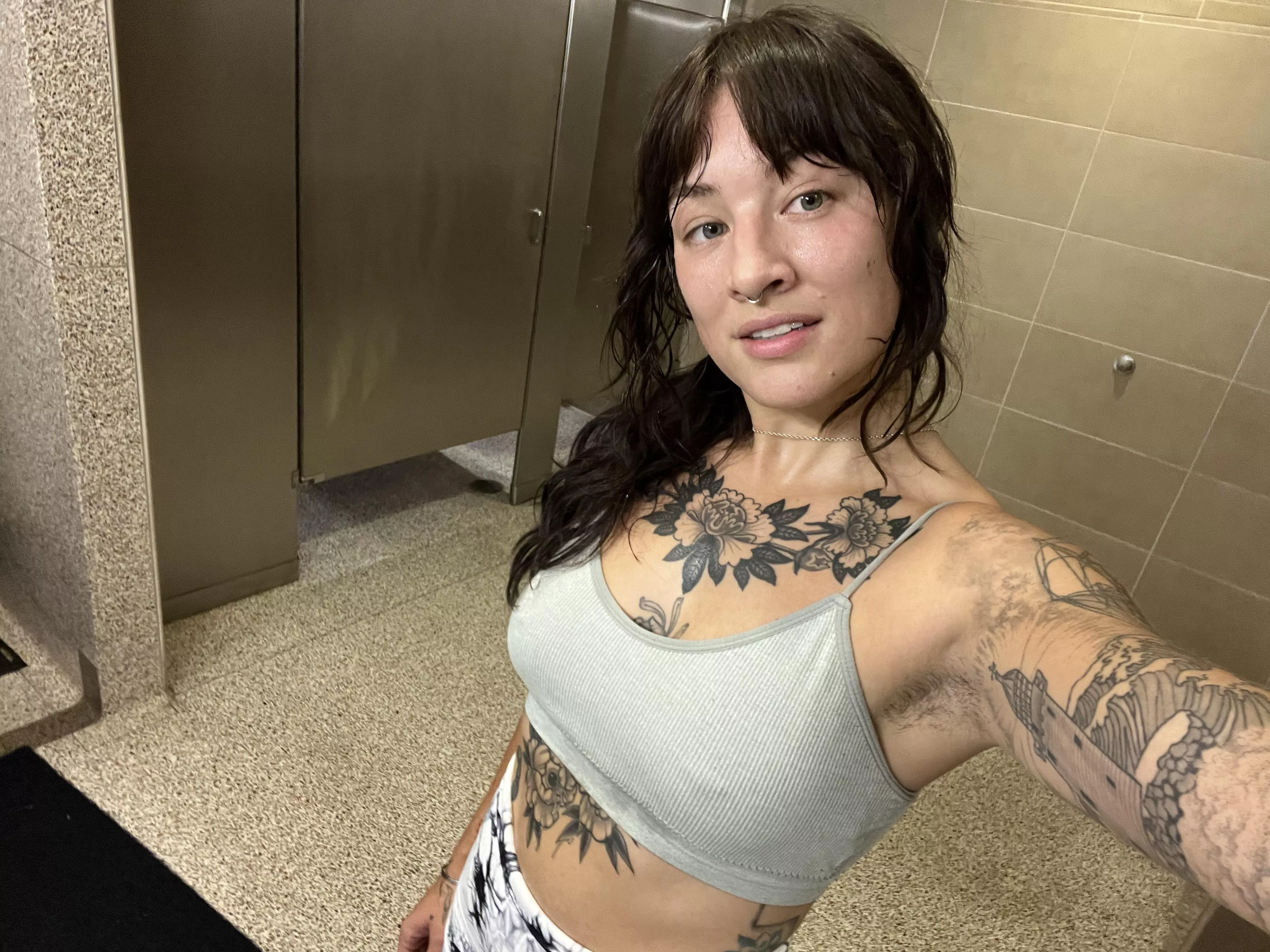 Still wanna dive in after a long workout?