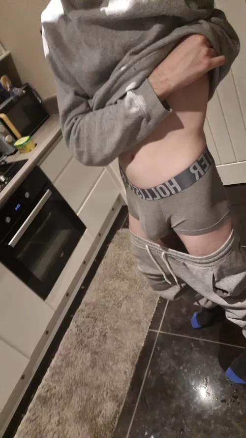 What would you do if you walked into the kitchen right now?