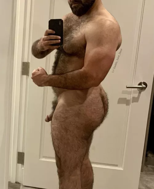 When I’m walking away from the bed and I turn around and look at you…