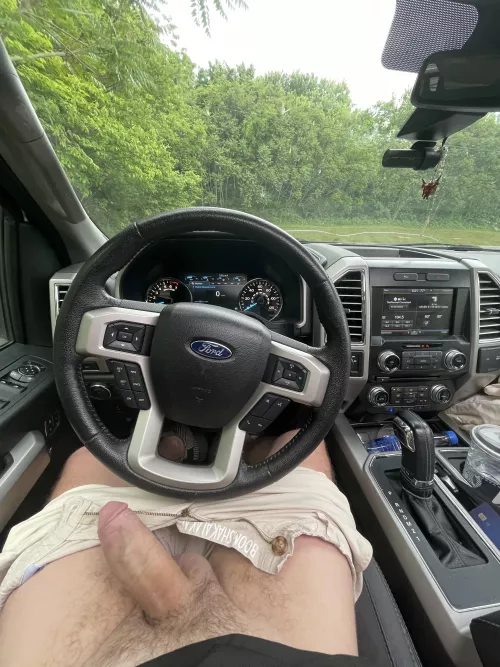 Would you help a brother out if you saw me in my truck like this?