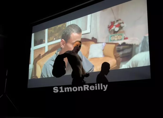 You are watching movie when I feel that urge to cum. Wyd?