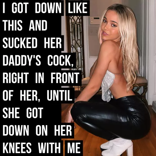 You love your daughter's girlfriend 😈