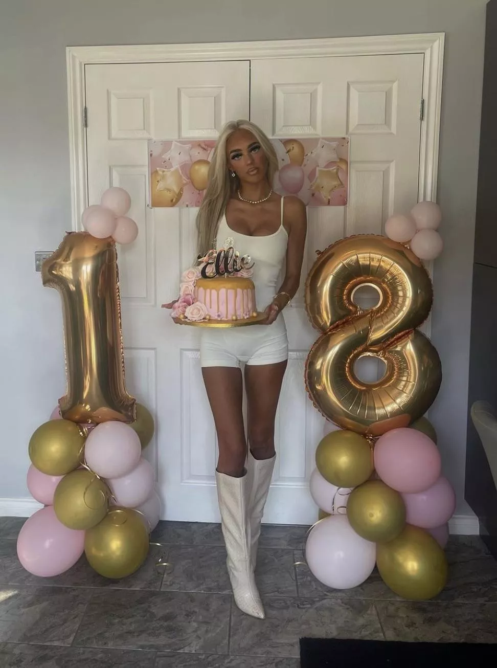 18 year old teen craving Birthday sex