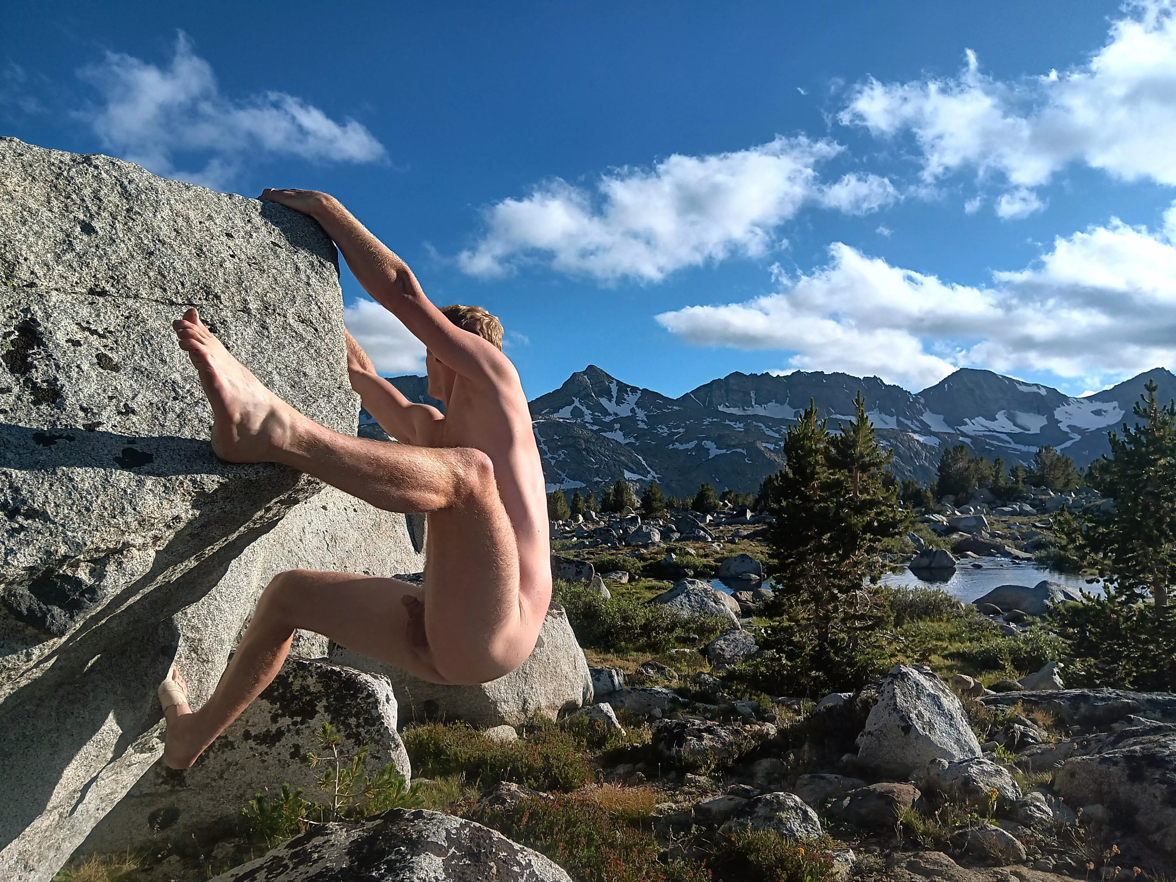 Anyone have tips for heal hooking naked? I kept slipping off!