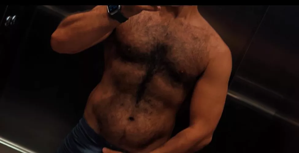 Cheating my hairy chest