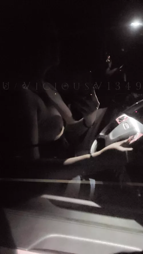 Driving with the top down