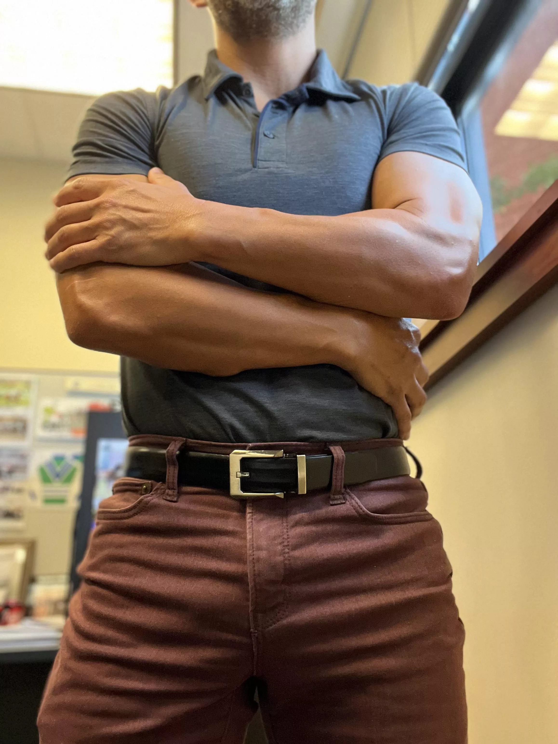 Guess you’re wondering why I called you in my office. Close the door behind you…