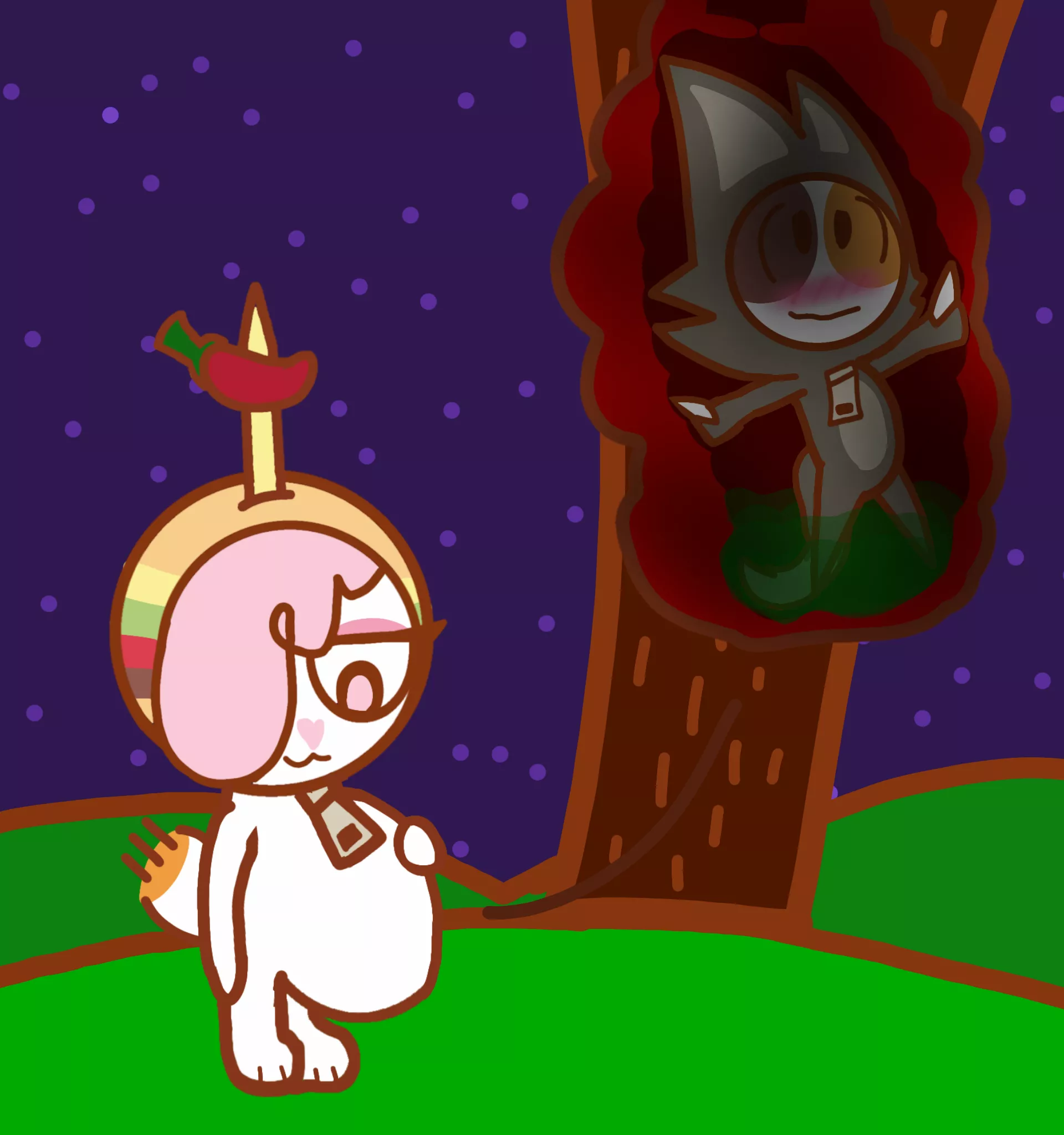 {image} a little roleplay (semi sequel to last post) cofi vore (og post be xthe original2011(me)