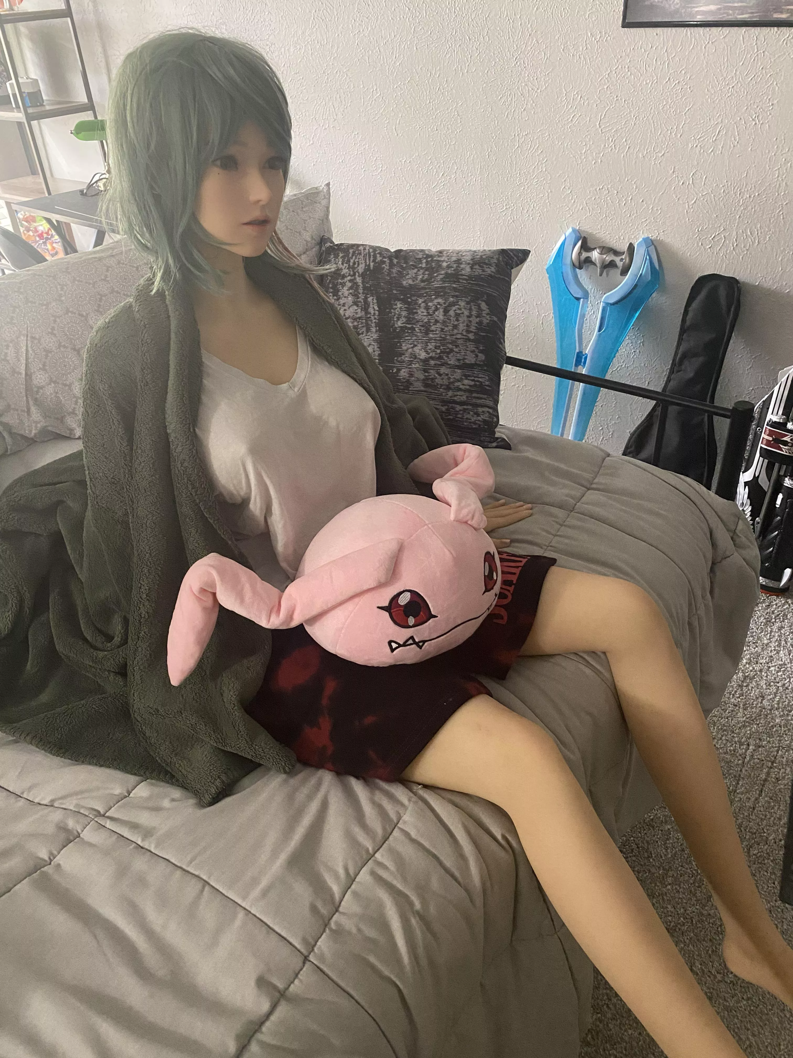 I’ve had her for 4 months now, I still can’t decide on a name! It’s been cozy, I just want to show her off. 😊