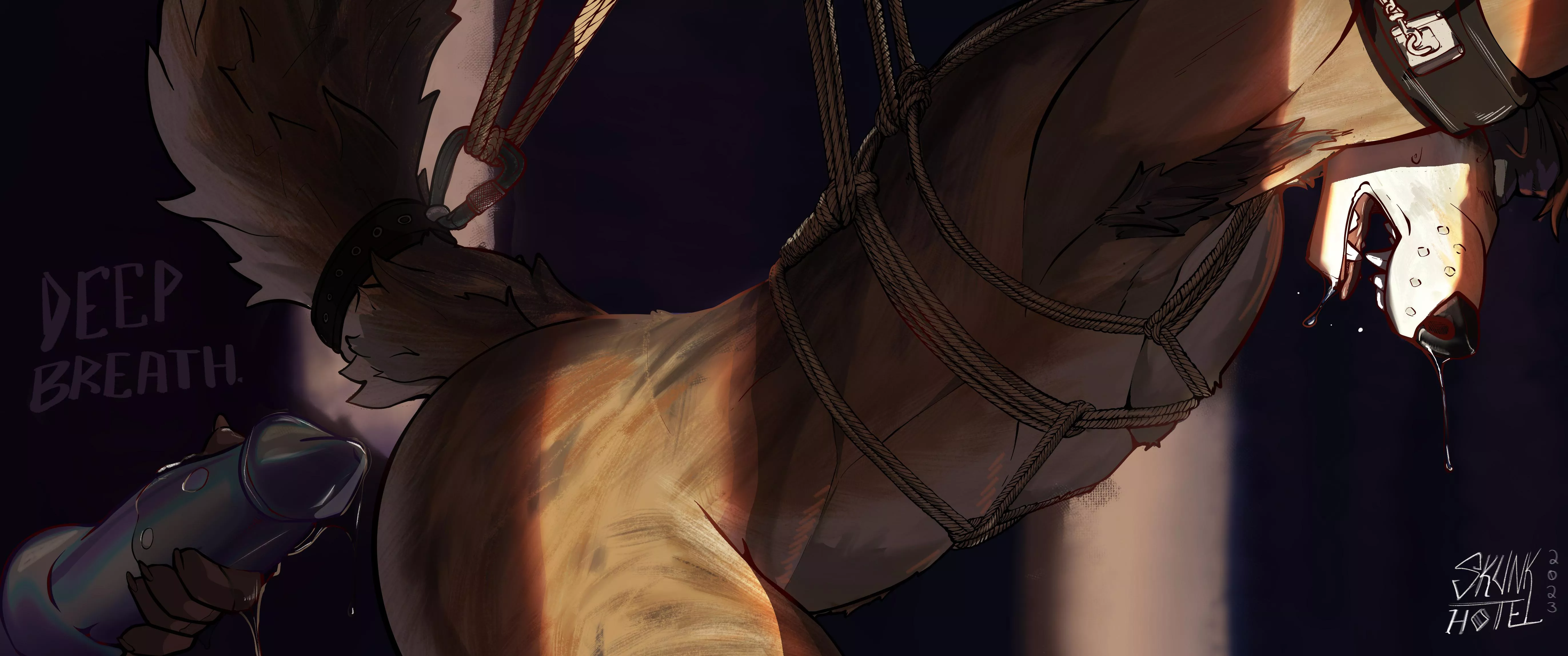 Just Relax, Pup. (Skunkhotel)