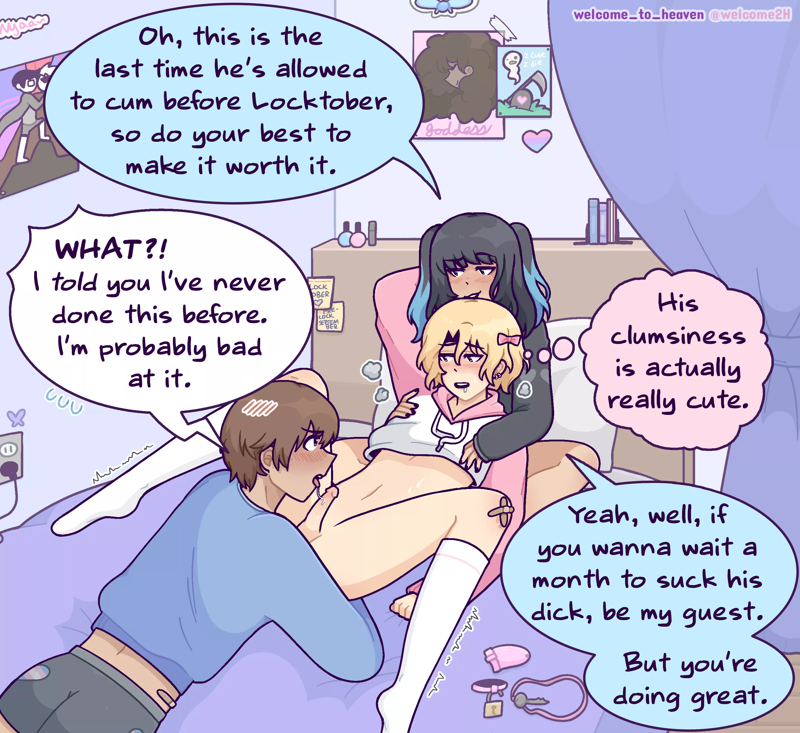 Learning to suck dick is really a mouth-on experience 😋 [OC]