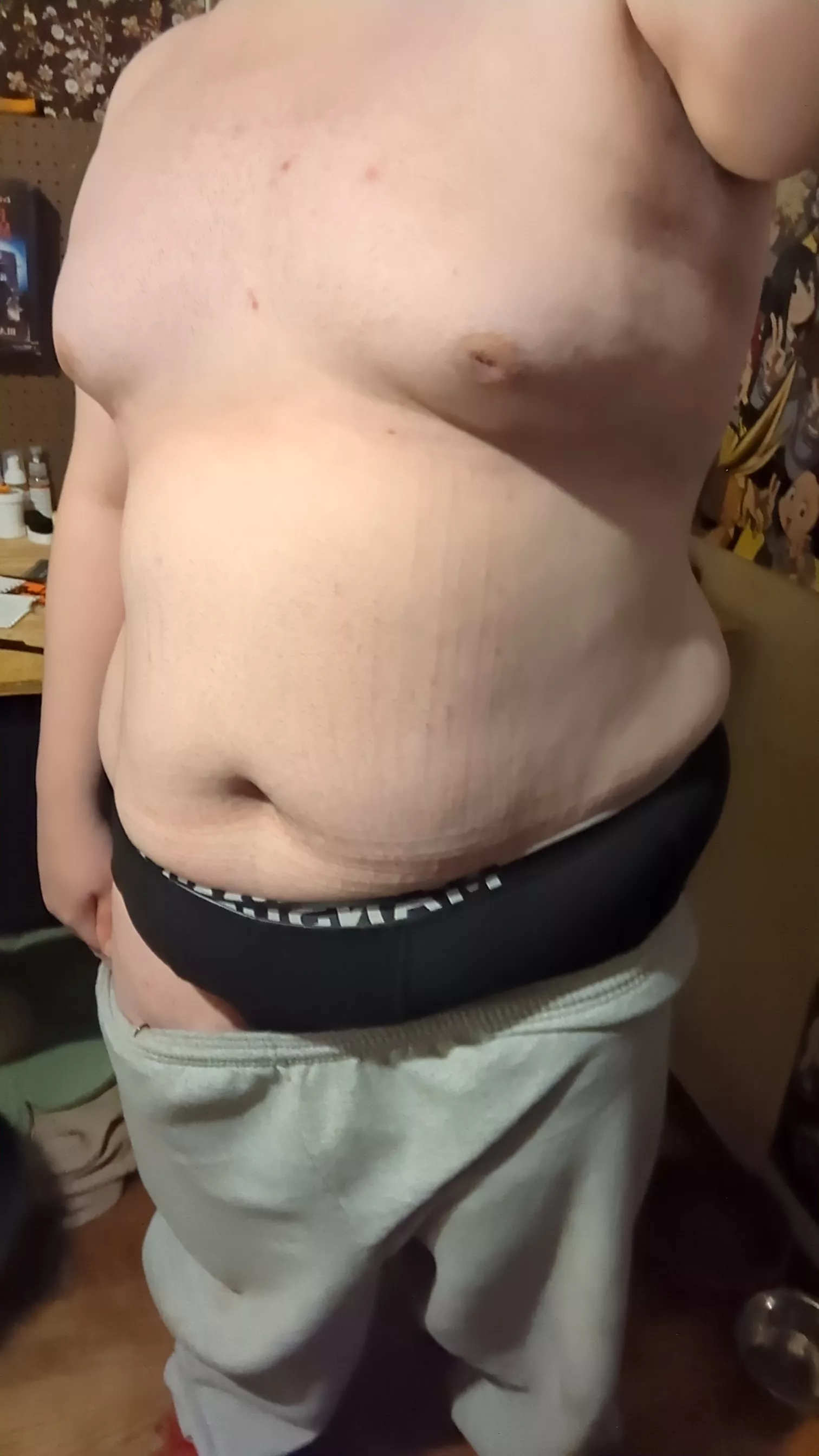 Long workout today, any of y'all wanna rub me down