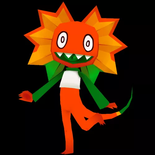 lowpoly lizard (by me)