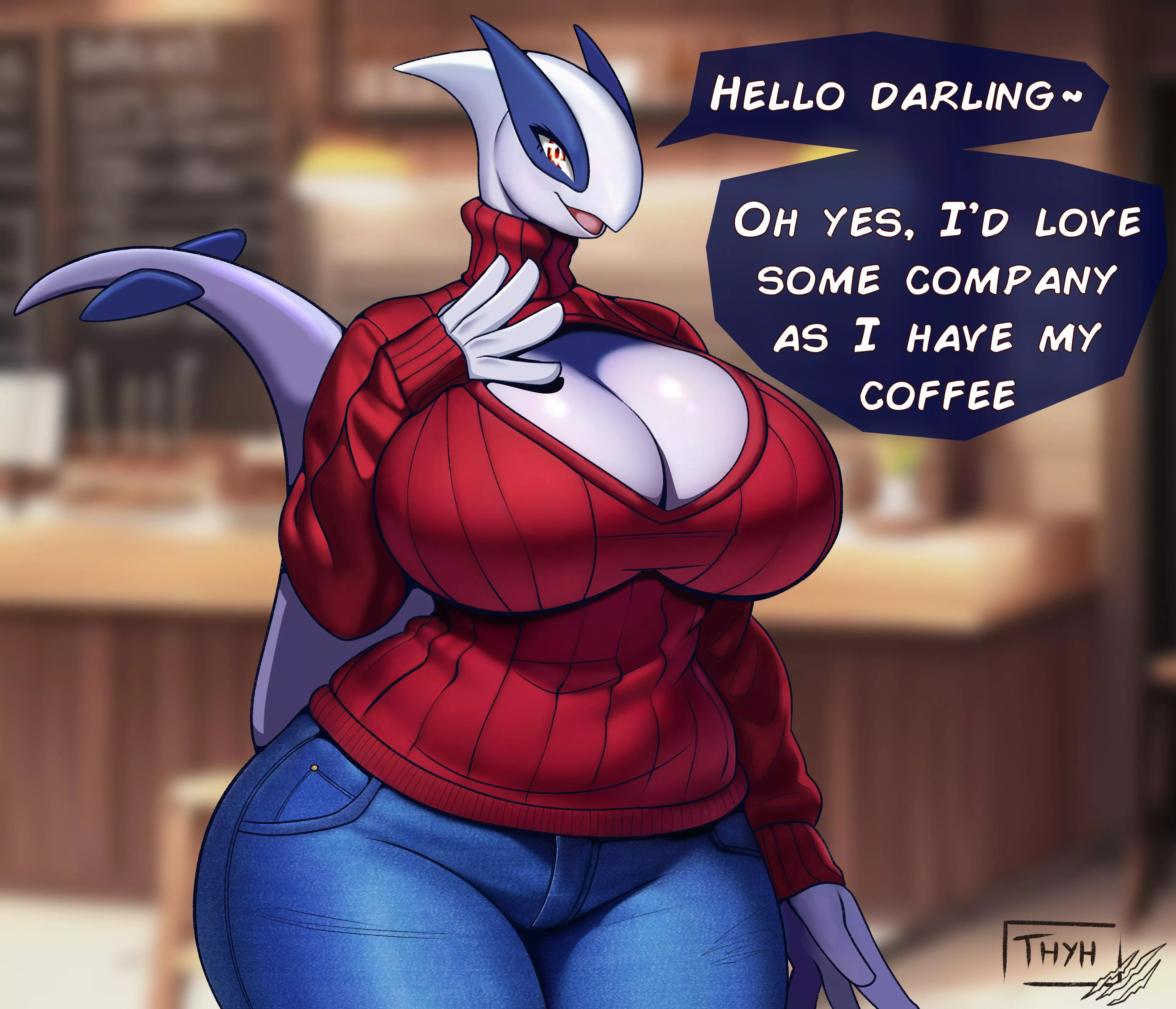 Lugia ask for company [F] (ThyeSilverfeet)