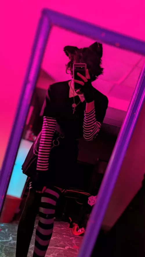 My mom walked in on me wearing this... def not a little embarrassed at all